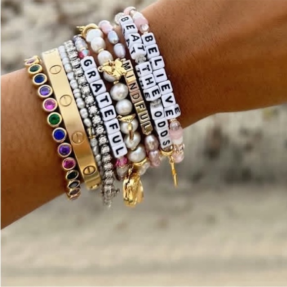 Little words project Bestie bracelet with card - Picture 3 of 3